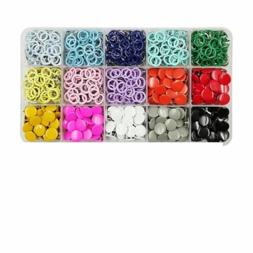 9,5 mm Metall-Druckknöpfe, Druckknöpfe, massiv/hohl, mit Zangen-Werkzeugsätzen zum Nähen von Kleidung, Taschen und Kleidungsstücken, hohl, massiv, 220 Sets 9,5 mm Metall-Druckknöpfe, Druckknöpfe, massiv/hohl, mit Zangen-Werkzeugsätzen zum Nähen von Kleidung, Taschen und Kleidungsstücken, hohl, massiv, 220 Sets von LNHBZ