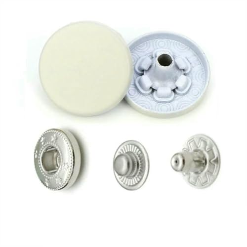 Bunte 831 Metall-Druckknöpfe zum Nähen von Druckknöpfen für Lederhandwerkstaschen, Kleidung, Mäntel, Jacken, H098 mi se-831, 40er-Set von LNHBZ
