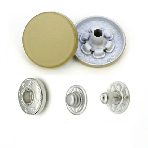 Bunte 831 Metall-Druckknöpfe zum Nähen von Druckknöpfen für Lederhandwerkstaschen, Kleidung, Mäntel, Jacken, H127 ka qi-831, 40er-Set von LNHBZ