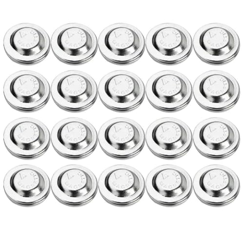 Druckknöpfe, Anstecknadeln, runde Broschenmagnete, Broschenmagnet, Metall, Geldbörsen, Kragen, Schal, Brett, Anstecknadeln, Hijab, 20 Stück, 17 mm von LNHBZ