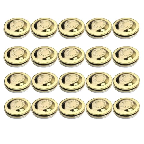 Druckknöpfe, Anstecknadeln, runde Broschenmagnete, Broschenmagnet, Metall, Geldbörsen, Kragen, Schal, Brett, Anstecknadeln, Hijab, 30 Stück, 17 mm von LNHBZ