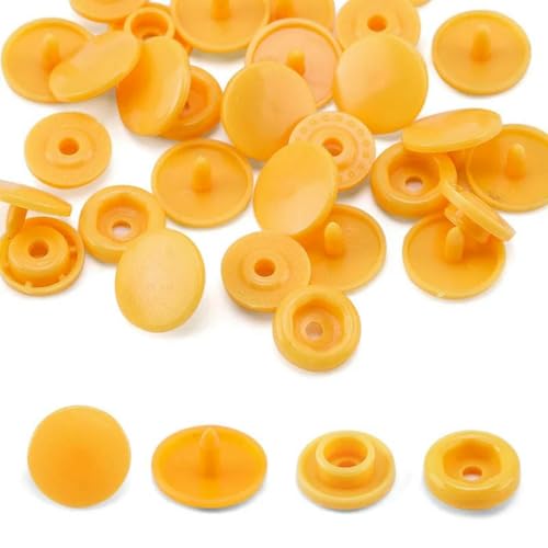 Druckknöpfe für Kleidung im Großhandel, T5-Knöpfe, DIY-Druckknöpfe für Kleidungsstücke, für Kinderwindeln/Lätzchen/Taschen/Ordner/-Orangefarbener Druckknopf, 400 Sets Knöpfe Druckknöpfe für Kleidung im Großhandel, T5-Knöpfe, DIY-Druckknöpfe für Kleidungsstücke, für Kinderwindeln/Lätzchen/Taschen/Ordner/-Orangefarbener Druckknopf, 400 Sets Knöpfe von LNHBZ