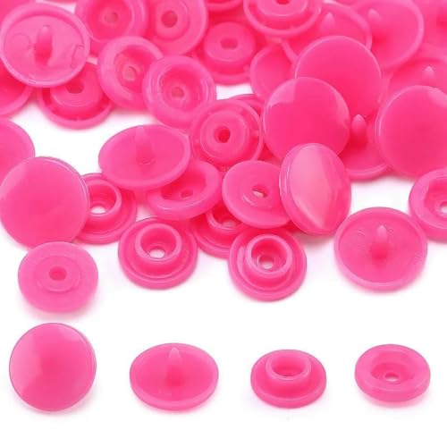Druckknöpfe für Kleidung im Großhandel, T5-Knöpfe, DIY-Druckknöpfe für Kleidungsstücke, für Kinderwindeln/Lätzchen/Taschen/Ordner/-Rose-Druckknopf, 600 Sets Knöpfe Druckknöpfe für Kleidung im Großhandel, T5-Knöpfe, DIY-Druckknöpfe für Kleidungsstücke, für Kinderwindeln/Lätzchen/Taschen/Ordner/-Rose-Druckknopf, 600 Sets Knöpfe von LNHBZ