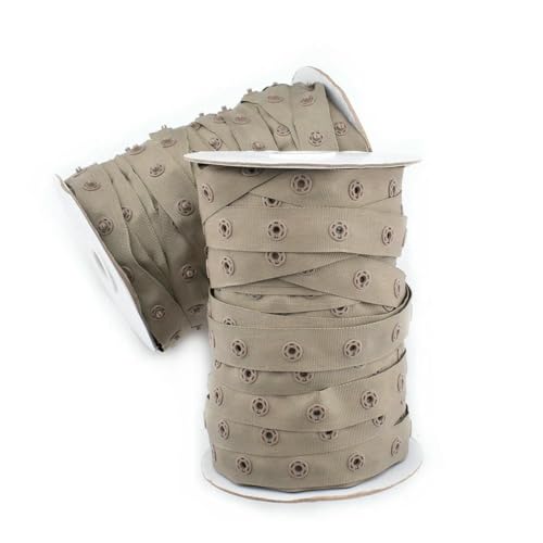 Druckknopf, DIY Scrapbooking Patchwork Nähen/Stoffknopf/Basteln/Babykleidung & Heimdekoration, B20-B20E-3yard von LNHBZ