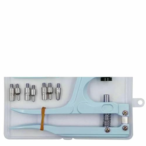 Druckknopf-Sets aus Metall mit Druckknopf-Montagezangenformen für Kleidung, Kleidungsstücke, Jeans, Taschen, Schuhe, Lederhandwerk, blaues Zangen-Set B Druckknopf-Sets aus Metall mit Druckknopf-Montagezangenformen für Kleidung, Kleidungsstücke, Jeans, Taschen, Schuhe, Lederhandwerk, blaues Zangen-Set B von LNHBZ