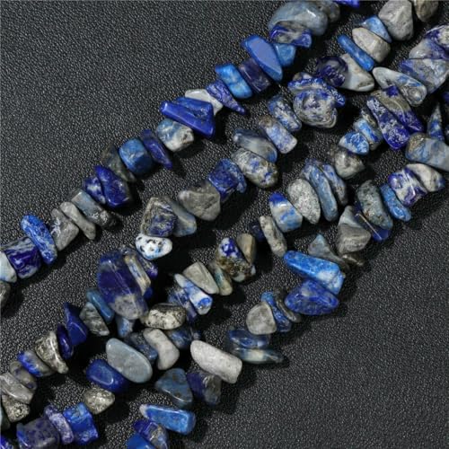 Großhandel Naturstein-Achat-Chips-Perlen 5–8 mm, unregelmäßige Malachit-Amazonit-Opal-Quarz-Edelsteine, Kiesperlen zur Schmuckherstellung, Lapislazuli, ca. 38,1 cm Großhandel Naturstein-Achat-Chips-Perlen 5–8 mm, unregelmäßige Malachit-Amazonit-Opal-Quarz-Edelsteine, Kiesperlen zur Schmuckherstellung, Lapislazuli, ca. 38,1 cm von LNHBZ
