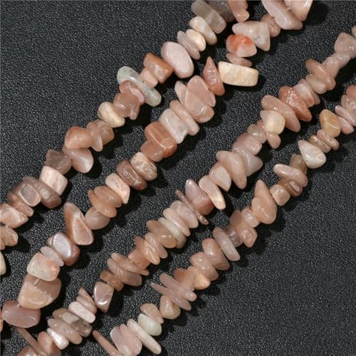 Großhandel Naturstein-Achat-Chips-Perlen 5–8 mm, unregelmäßige Malachit-Amazonit-Opal-Quarz-Edelsteine, Kiesperlen zur Schmuckherstellung – Sonnenstein – ca. 38,1 cm Großhandel Naturstein-Achat-Chips-Perlen 5–8 mm, unregelmäßige Malachit-Amazonit-Opal-Quarz-Edelsteine, Kiesperlen zur Schmuckherstellung – Sonnenstein – ca. 38,1 cm von LNHBZ