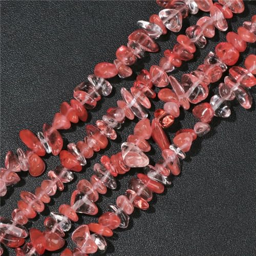 Großhandel Naturstein-Achat-Chips-Perlen 5–8 mm, unregelmäßige Malachit-Amazonit-Opal-Quarz-Edelsteine, Kiesperlen zur Schmuckherstellung – Wassermelonenstein – ca. 81,3 cm Großhandel Naturstein-Achat-Chips-Perlen 5–8 mm, unregelmäßige Malachit-Amazonit-Opal-Quarz-Edelsteine, Kiesperlen zur Schmuckherstellung – Wassermelonenstein – ca. 81,3 cm von LNHBZ