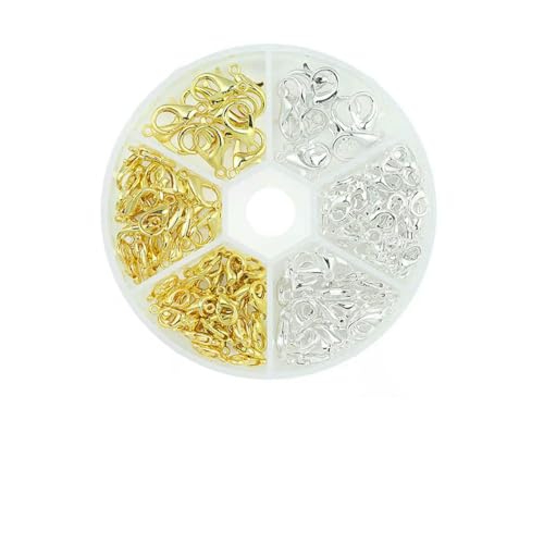Kc Goldfarbenes Legierungsschmuck-Set mit offenen Biegeringen, Zubehör-Set für DIY-Armband, Halskette, Kettenherstellung, Zubehör, 4 6 8 mm, FZ11, 1 Set Kc Goldfarbenes Legierungsschmuck-Set mit offenen Biegeringen, Zubehör-Set für DIY-Armband, Halskette, Kettenherstellung, Zubehör, 4 6 8 mm, FZ11, 1 Set von LNHBZ