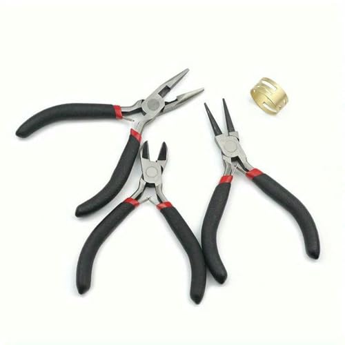 Kc Goldfarbenes Legierungsschmuck-Set mit offenen Biegeringen, Zubehör-Set für DIY-Armband, Halskette, Kettenherstellung, Zubehör, 4 6 8 mm, GJ-4er-Set Kc Goldfarbenes Legierungsschmuck-Set mit offenen Biegeringen, Zubehör-Set für DIY-Armband, Halskette, Kettenherstellung, Zubehör, 4 6 8 mm, GJ-4er-Set von LNHBZ