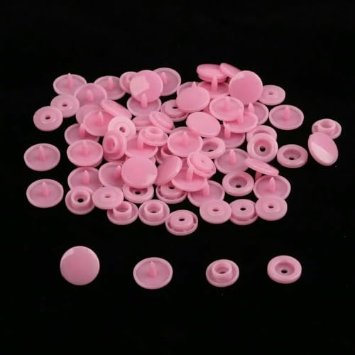 Modische 10/20/50/100 Sets T5 Druckknöpfe Nylonknöpfe Kinderknöpfe Set für Babypuppen Kleidung Nähzubehör-Pink-100 Sets Modische 10/20/50/100 Sets T5 Druckknöpfe Nylonknöpfe Kinderknöpfe Set für Babypuppen Kleidung Nähzubehör-Pink-100 Sets von LNHBZ