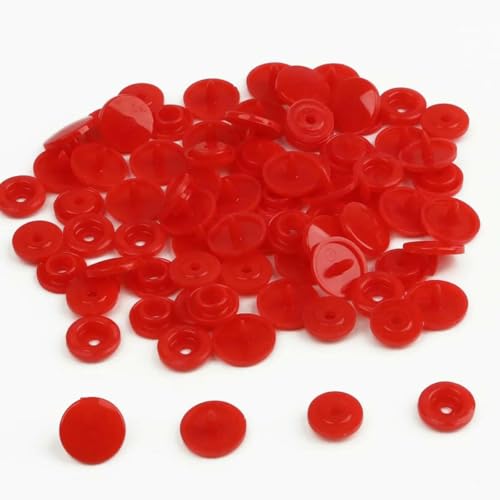 Modische 10/20/50/100 Sets T5 Druckknöpfe Nylonknöpfe Kinderknöpfe Set für Babypuppen Kleidung Nähzubehör-Rot-50 Sets Modische 10/20/50/100 Sets T5 Druckknöpfe Nylonknöpfe Kinderknöpfe Set für Babypuppen Kleidung Nähzubehör-Rot-50 Sets von LNHBZ