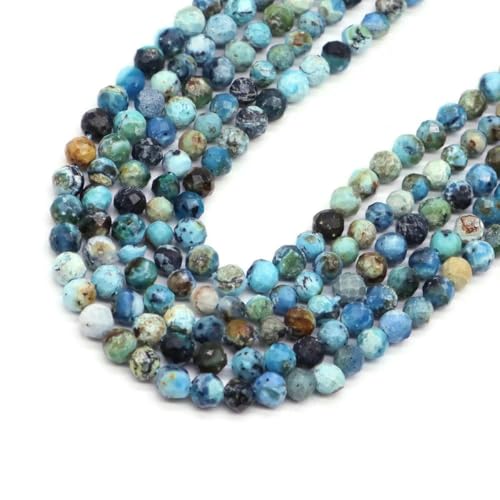 Naturstein, facettierter Saphir, kleine Taillenperlen, 2 mm, 3 mm, Amethyst, Lapislazuli, lose Abstandsperlen, DIY-Armband, Halskette, Basteln, Chrysokoll, 2 mm, ca. 180 Stück Naturstein, facettierter Saphir, kleine Taillenperlen, 2 mm, 3 mm, Amethyst, Lapislazuli, lose Abstandsperlen, DIY-Armband, Halskette, Basteln, Chrysokoll, 2 mm, ca. 180 Stück von LNHBZ