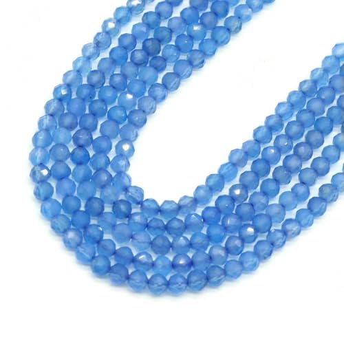 Naturstein, facettierter Saphir, kleine Taillenperlen, 2 mm, 3 mm, Amethyst, Lapislazuli, lose Abstandsperlen, DIY-Armband, Halskette, Basteln, blauer Achat, 2 mm, ca. 180 Stück Naturstein, facettierter Saphir, kleine Taillenperlen, 2 mm, 3 mm, Amethyst, Lapislazuli, lose Abstandsperlen, DIY-Armband, Halskette, Basteln, blauer Achat, 2 mm, ca. 180 Stück von LNHBZ