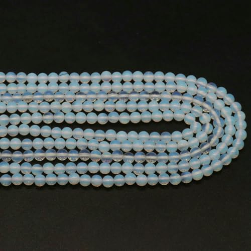 Naturstein 2 mm 3,0 mm 4,0 mm runde Perlen, Amethyst, Rosenquarz, Achat, Kristall, lose Perle zur Schmuckherstellung, DIY-Armband, Halskette, Opalit, 4,0 mm, 85 bis 90 Stück Naturstein 2 mm 3,0 mm 4,0 mm runde Perlen, Amethyst, Rosenquarz, Achat, Kristall, lose Perle zur Schmuckherstellung, DIY-Armband, Halskette, Opalit, 4,0 mm, 85 bis 90 Stück von LNHBZ