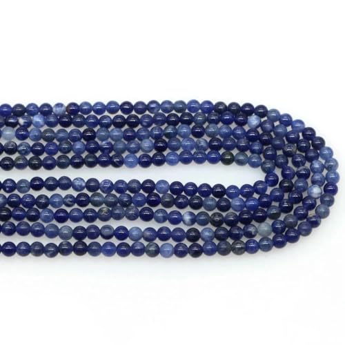 Naturstein 2 mm 3,0 mm 4,0 mm runde Perlen, Amethyst, Rosenquarz, Achat, Kristall, lose Perle zur Schmuckherstellung, DIY-Armband, Halskette – Blauer Sodalith – 2 mm, 165 bis 17 Naturstein 2 mm 3,0 mm 4,0 mm runde Perlen, Amethyst, Rosenquarz, Achat, Kristall, lose Perle zur Schmuckherstellung, DIY-Armband, Halskette – Blauer Sodalith – 2 mm, 165 bis 17 von LNHBZ