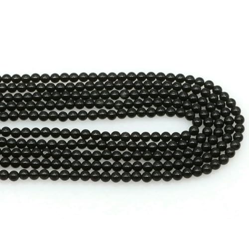 Naturstein 2 mm 3,0 mm 4,0 mm runde Perlen, Amethyst, Rosenquarz, Achat, Kristall, lose Perle zur Schmuckherstellung, DIY-Armband, Halskette – Schwarzer Obsidian – 4,0 mm, 85 bi Naturstein 2 mm 3,0 mm 4,0 mm runde Perlen, Amethyst, Rosenquarz, Achat, Kristall, lose Perle zur Schmuckherstellung, DIY-Armband, Halskette – Schwarzer Obsidian – 4,0 mm, 85 bi von LNHBZ