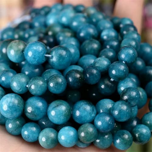 Natursteinperlen, Lava-Jaspis, Tigerauge, Quarz, Achate, runde lose Perlen zur Schmuckherstellung, DIY-Armbandzubehör, 4–12 mm, Apatit, 10 mm, ca. 35 Perlen Natursteinperlen, Lava-Jaspis, Tigerauge, Quarz, Achate, runde lose Perlen zur Schmuckherstellung, DIY-Armbandzubehör, 4–12 mm, Apatit, 10 mm, ca. 35 Perlen von LNHBZ