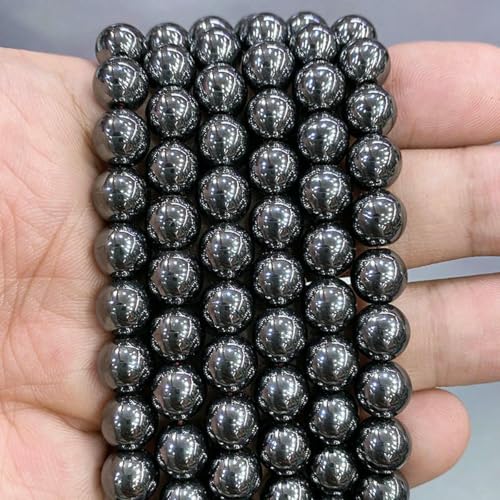 Natursteinperlen, blaues Tigerauge, runde lose Perlen, DIY-Charm-Armband, Ohrringe zur Schmuckherstellung, 38,1 cm Strang, 4/6/8/10/12/14,0 mm, schwarzer Hämatit, 14,0 mm, ca. 26 Stück Natursteinperlen, blaues Tigerauge, runde lose Perlen, DIY-Charm-Armband, Ohrringe zur Schmuckherstellung, 38,1 cm Strang, 4/6/8/10/12/14,0 mm, schwarzer Hämatit, 14,0 mm, ca. 26 Stück von LNHBZ