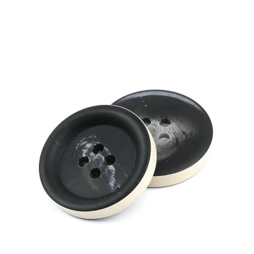 Neue 10 Stück Harzknöpfe mit 4 Löchern, Nähzubehör, Größe komplett für Kleidung, dekorative Knöpfe, handgefertigt, DIY-NK048-13-34,0 mm Neue 10 Stück Harzknöpfe mit 4 Löchern, Nähzubehör, Größe komplett für Kleidung, dekorative Knöpfe, handgefertigt, DIY-NK048-13-34,0 mm von LNHBZ