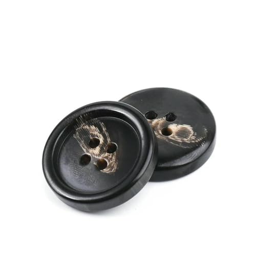 Neue 10 Stück Harzknöpfe mit 4 Löchern, Nähzubehör, Größe komplett für Kleidung, dekorative Knöpfe, handgefertigt, DIY-NK048-15-34,0 mm Neue 10 Stück Harzknöpfe mit 4 Löchern, Nähzubehör, Größe komplett für Kleidung, dekorative Knöpfe, handgefertigt, DIY-NK048-15-34,0 mm von LNHBZ