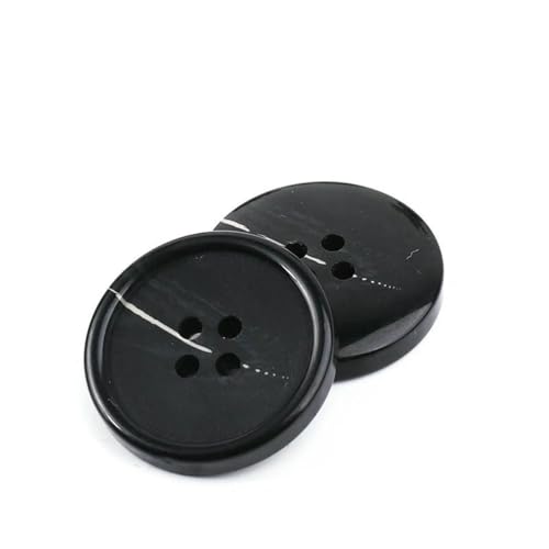 Neue 10 Stück Harzknöpfe mit 4 Löchern, Nähzubehör, Größe komplett für Kleidung, dekorative Knöpfe, handgefertigt, DIY-NK048-9-15 mm Neue 10 Stück Harzknöpfe mit 4 Löchern, Nähzubehör, Größe komplett für Kleidung, dekorative Knöpfe, handgefertigt, DIY-NK048-9-15 mm von LNHBZ