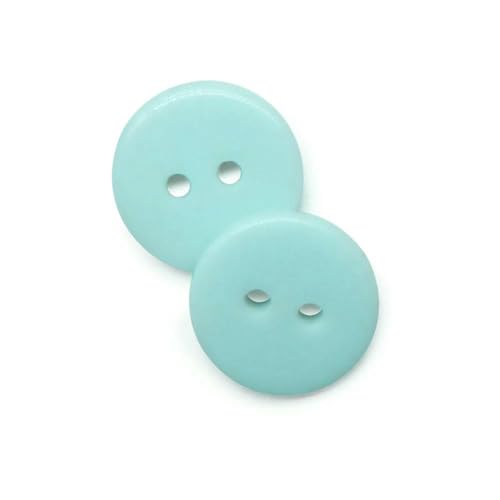 Neue 100 Stück Harz-Kinder-Nähknöpfe für Kinderkleidung, Kleidungsstück, handgefertigtes DIY-Zubehör, Scrapbooking, Basteln, Grün, 211–15 mm von LNHBZ