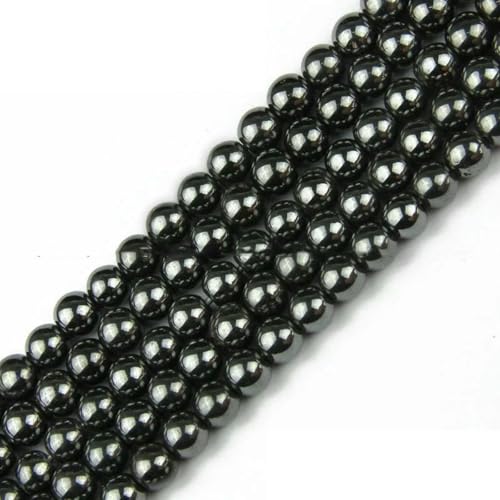 Runde Hämatitperlen, 2/3/4/6/8/10 mm, Naturstein, 14 Karat Gold, lose Perlen, Kugel, Schmuckarmbänder, Herstellung von DIY-Zubehör, SSS-Schwarz, 8 mm, 50 Stück Runde Hämatitperlen, 2/3/4/6/8/10 mm, Naturstein, 14 Karat Gold, lose Perlen, Kugel, Schmuckarmbänder, Herstellung von DIY-Zubehör, SSS-Schwarz, 8 mm, 50 Stück von LNHBZ