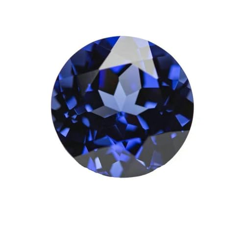 Runde Perle in Königsblau zur Schmuckherstellung – mit Zertifikat – 4,0 mm (0,34–0,4 ct) von LNHBZ
