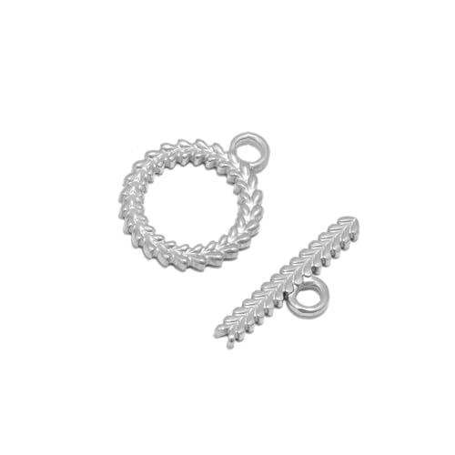 Sets Edelstahl-Gold-Knebelverschlüsse für die Herstellung von DIY-Schmuck, Halsketten, Verbinder, Verschlüsse, Armbänder, Haken, Zubehör, Stahl 10 Sets Edelstahl-Gold-Knebelverschlüsse für die Herstellung von DIY-Schmuck, Halsketten, Verbinder, Verschlüsse, Armbänder, Haken, Zubehör, Stahl 10 von LNHBZ