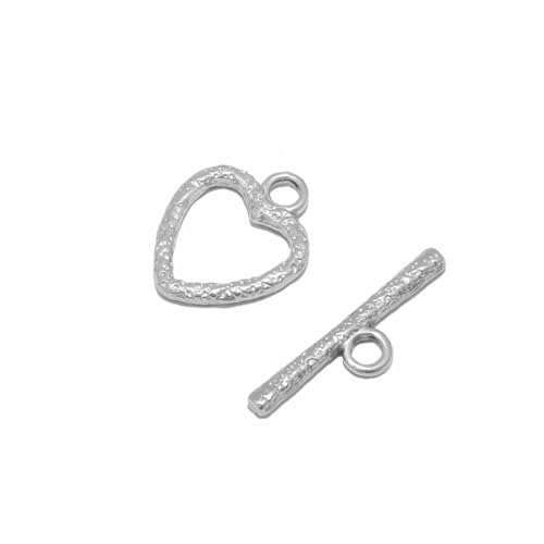 Sets Edelstahl-Knebelverschlüsse mit Gold-OT-Verschlüssen für die Herstellung von DIY-Schmuck, Halsketten, Verbindern, Verschlüssen, Armbändern, Haken, Zubehör, Stahl 4 Sets Edelstahl-Knebelverschlüsse mit Gold-OT-Verschlüssen für die Herstellung von DIY-Schmuck, Halsketten, Verbindern, Verschlüssen, Armbändern, Haken, Zubehör, Stahl 4 von LNHBZ