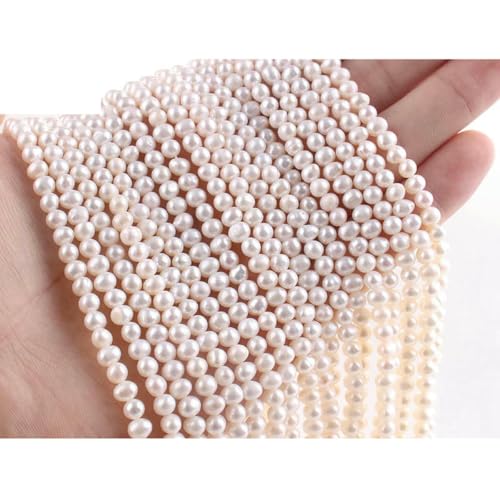 Unregelmäßige natürliche Süßwasserperlen, Stern, Zahnstocher, Blumen-Abstandshalter, für Schmuckherstellung, DIY-Halsketten, Armbänder, 3A, fast rund, 4346 Unregelmäßige natürliche Süßwasserperlen, Stern, Zahnstocher, Blumen-Abstandshalter, für Schmuckherstellung, DIY-Halsketten, Armbänder, 3A, fast rund, 4346 von LNHBZ