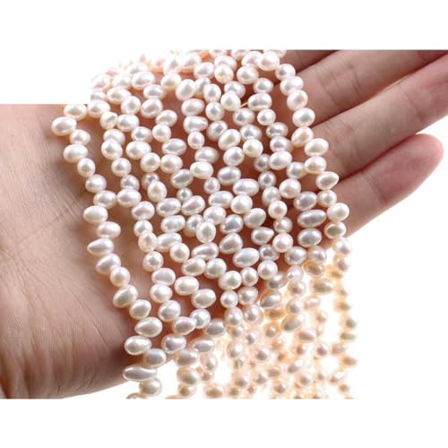 Unregelmäßige natürliche Süßwasserperlen, Stern, Zahnstocher, Blumen-Abstandshalter, für die Schmuckherstellung, DIY-Halsketten und Armbänder, 4–5, 37kong, 6Ap Unregelmäßige natürliche Süßwasserperlen, Stern, Zahnstocher, Blumen-Abstandshalter, für die Schmuckherstellung, DIY-Halsketten und Armbänder, 4–5, 37kong, 6Ap von LNHBZ