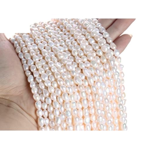 Unregelmäßige natürliche Süßwasserperlen, Stern, Zahnstocher, Blumen-Abstandshalter, für die Schmuckherstellung, DIY-Halsketten und Armbänder, 6–7, gerades Loch, 3 Ap Unregelmäßige natürliche Süßwasserperlen, Stern, Zahnstocher, Blumen-Abstandshalter, für die Schmuckherstellung, DIY-Halsketten und Armbänder, 6–7, gerades Loch, 3 Ap von LNHBZ