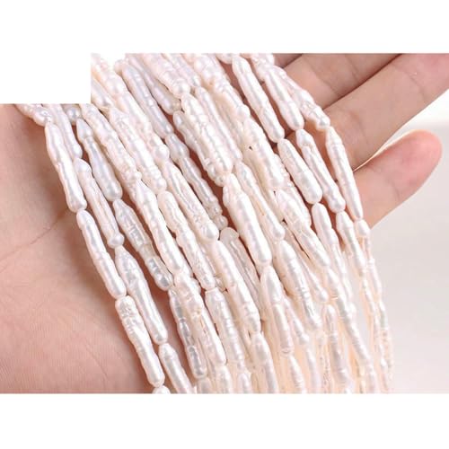 Unregelmäßige natürliche Süßwasserperlen, Stern-Zahnstocher, Blumen-Abstandshalter, für die Schmuckherstellung, DIY-Halsketten und Armbänder, langer Stab 4030 Unregelmäßige natürliche Süßwasserperlen, Stern-Zahnstocher, Blumen-Abstandshalter, für die Schmuckherstellung, DIY-Halsketten und Armbänder, langer Stab 4030 von LNHBZ