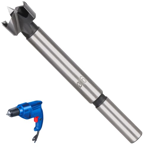 LNJBABAO Forstnerbohrer, Forstnerbohrer, Holzbohrer für Löcher, Scharnierschneider für Holzbearbeitung (Ø 6 mm, Länge 95 mm, Rundschaft) (16 mm), 2 Stück von LNJBABAO