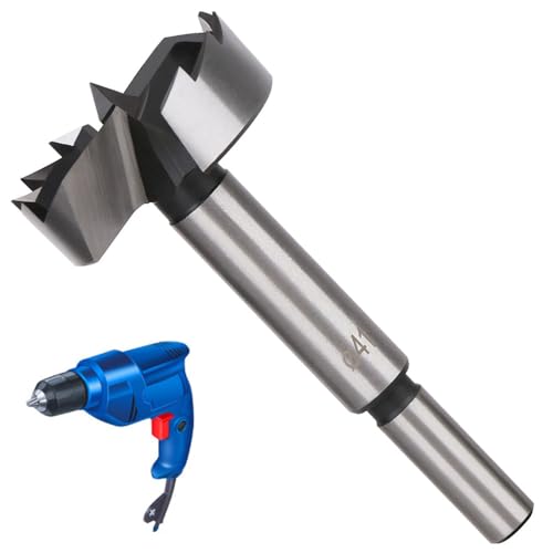 LNJBABAO Forstnerbohrer, Forstnerbohrer, Holzbohrer für Löcher, Scharnierschneider für Holzbearbeitung (Ø 6 mm, Länge 95 mm, Rundschaft) (41 mm), 2 Stück von LNJBABAO