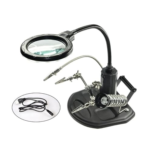 LNKNVDZZMK Welding Bracket Welding Magnifier Electric Iron Stand Circuit Board Repair Welding Iron Holder LNKNVDZZMK Welding Bracket Welding Magnifier Electric Iron Stand Circuit Board Repair Welding Iron Holder von LNKNVDZZMK
