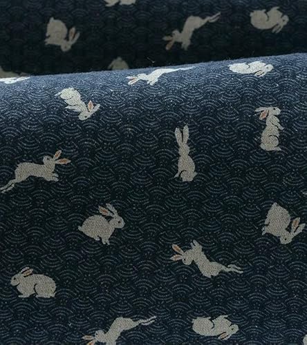 Kaninchen Stoff Baumwolle und Leinen Handgemachte DIY Patchwork und Kleidung Kleid Sackleinen Pastoralen Kaninchen Stoff Baumwolle und Leinen Handgemachte DIY Patchwork und Kleidung Kleid Sackleinen Pastoralen von LNKUGN