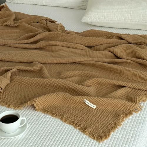 LNKUGN 1pc Decke Baumwolle Sofa Handtuch Quasten Bettwäsche Einfarbig Schal Haut-freundliche Plaid Hause Decken LNKUGN 1pc Decke Baumwolle Sofa Handtuch Quasten Bettwäsche Einfarbig Schal Haut-freundliche Plaid Hause Decken von LNKUGN
