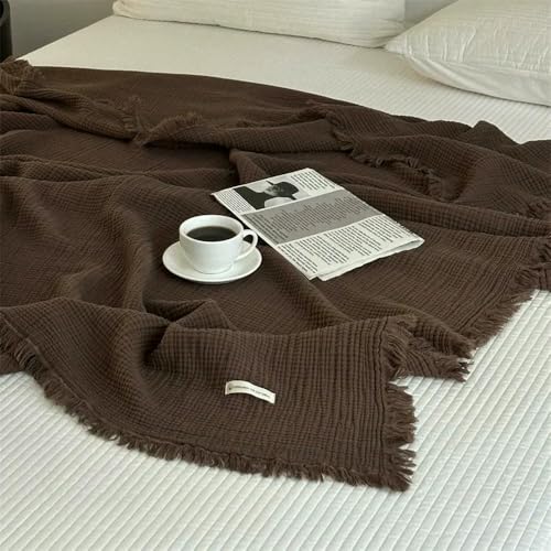 LNKUGN 1pc Decke Baumwolle Sofa Handtuch Quasten Bettwäsche Einfarbig Schal Haut-freundliche Plaid Hause Decken LNKUGN 1pc Decke Baumwolle Sofa Handtuch Quasten Bettwäsche Einfarbig Schal Haut-freundliche Plaid Hause Decken von LNKUGN