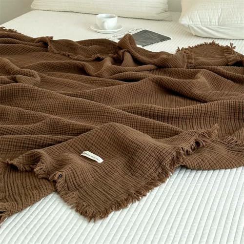 LNKUGN 1pc Decke Baumwolle Sofa Handtuch Quasten Bettwäsche Einfarbig Schal Haut-freundliche Plaid Hause Decken LNKUGN 1pc Decke Baumwolle Sofa Handtuch Quasten Bettwäsche Einfarbig Schal Haut-freundliche Plaid Hause Decken von LNKUGN