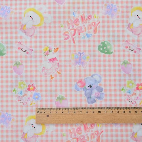 LNKUGN 60er Jahre Cartoon Haustier Tier Bedruckt Reiner Baumwollstoff Handarbeit DIY Kleidung Rock um einen halben Meter LNKUGN 60er Jahre Cartoon Haustier Tier Bedruckt Reiner Baumwollstoff Handarbeit DIY Kleidung Rock um einen halben Meter von LNKUGN
