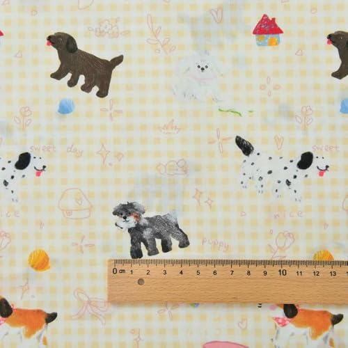 LNKUGN 60er Jahre Cartoon Haustier Tier Bedruckt Reiner Baumwollstoff Handarbeit DIY Kleidung Rock um einen halben Meter LNKUGN 60er Jahre Cartoon Haustier Tier Bedruckt Reiner Baumwollstoff Handarbeit DIY Kleidung Rock um einen halben Meter von LNKUGN