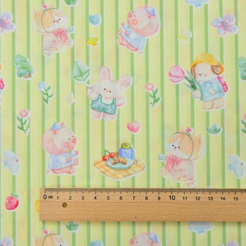 LNKUGN 60er Jahre Cartoon Haustier Tier Bedruckt Reiner Baumwollstoff Handarbeit DIY Kleidung Rock um einen halben Meter LNKUGN 60er Jahre Cartoon Haustier Tier Bedruckt Reiner Baumwollstoff Handarbeit DIY Kleidung Rock um einen halben Meter von LNKUGN