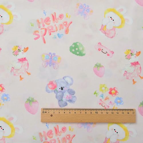 LNKUGN 60er Jahre Cartoon Haustier Tier Bedruckt Reiner Baumwollstoff Handarbeit DIY Kleidung Rock um einen halben Meter LNKUGN 60er Jahre Cartoon Haustier Tier Bedruckt Reiner Baumwollstoff Handarbeit DIY Kleidung Rock um einen halben Meter von LNKUGN