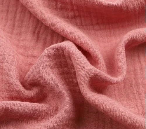 LNKUGN Baumwollgaze Bekleidungsstoffe Baumwollstoff Meterware Kleidungsstück DIY Bettlaken Speicheltuch Weich 100 * 135cm LNKUGN Baumwollgaze Bekleidungsstoffe Baumwollstoff Meterware Kleidungsstück DIY Bettlaken Speicheltuch Weich 100 * 135cm von LNKUGN