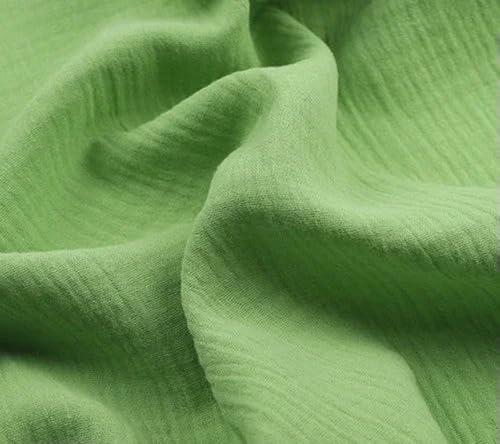 LNKUGN Baumwollgaze Bekleidungsstoffe Baumwollstoff Meterware Kleidungsstück DIY Bettlaken Speicheltuch Weich 100 * 135cm LNKUGN Baumwollgaze Bekleidungsstoffe Baumwollstoff Meterware Kleidungsstück DIY Bettlaken Speicheltuch Weich 100 * 135cm von LNKUGN