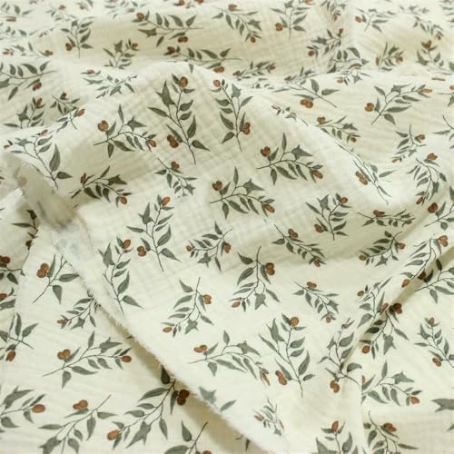 LNKUGN Baumwollkreppstoff, doppelter Seersucker-Gazestoff, DIY-Nähen, Patchwork, Decke, Kissenbezüge, Kleidung, Schlafanzug für Babys, 100 x 135 cm LNKUGN Baumwollkreppstoff, doppelter Seersucker-Gazestoff, DIY-Nähen, Patchwork, Decke, Kissenbezüge, Kleidung, Schlafanzug für Babys, 100 x 135 cm von LNKUGN