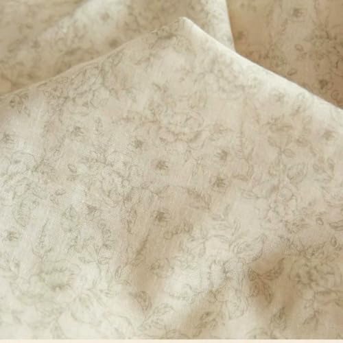 LNKUGN Floraler Baumwollstoff, doppelte Gaze, geeignet für Kinderpyjamas, Tischdecke, DIY-Anleitung LNKUGN Floraler Baumwollstoff, doppelte Gaze, geeignet für Kinderpyjamas, Tischdecke, DIY-Anleitung von LNKUGN